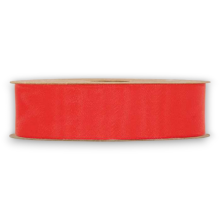 ORGANZA MATT RIBBON  MM 25X20MT RED