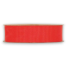 ORGANZA MATT RIBBON  MM 25X20MT RED