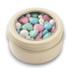 BARATTOLO ALLUMINIO D.5 X H 3,2 CM CREMA 50ML