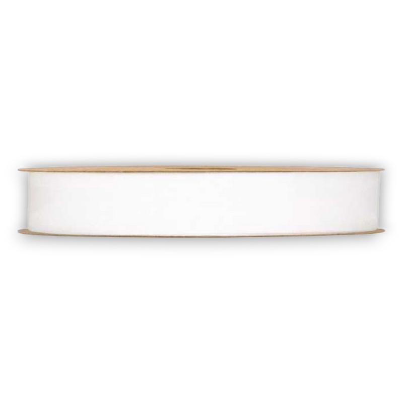 ORGANZA MATT RIBBON  MM 15X50MT LIGHT CREAM