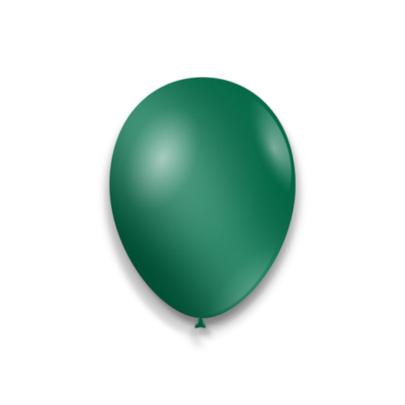 PALLONCINO 05 METALIZZATO GREEN 55 ROCCA 100PZ