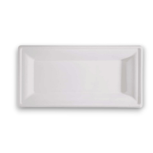PIATTI PIANI RETTANGOLARI 26X13 IN POLPA PZ 50