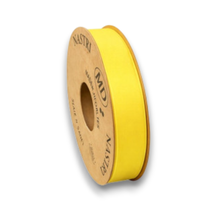 NASTRO MM15X20MT YELLOW RECYCLED PET RIBBON