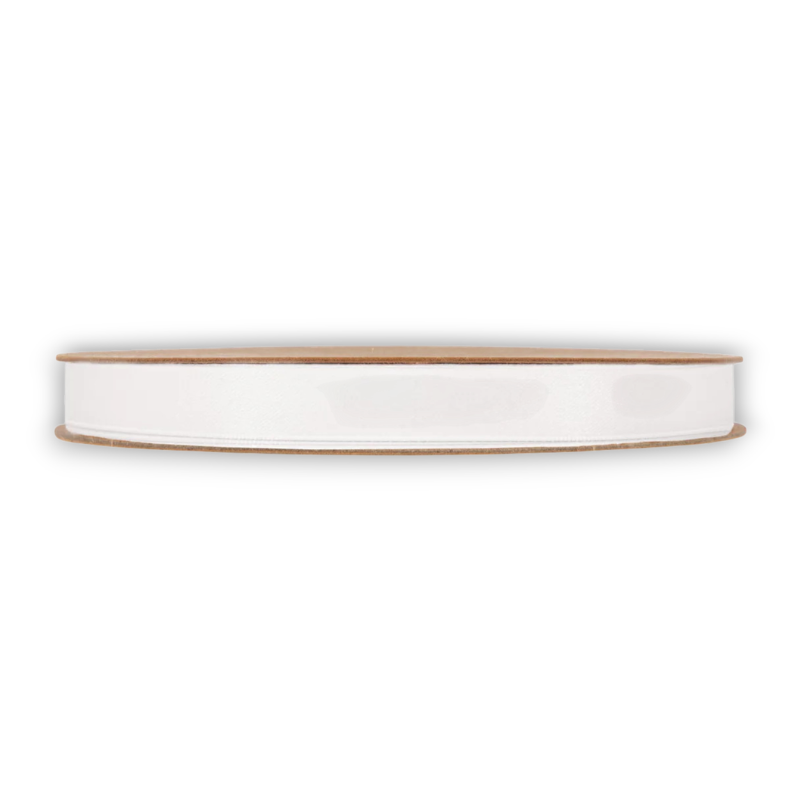 NASTRO MM10X20MT WHITE RECYCLEDPET RIBBON