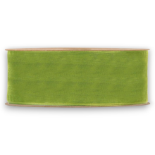 ORGANZA MATT RIBBON  MM 40X20MT VERDE OLIVA
