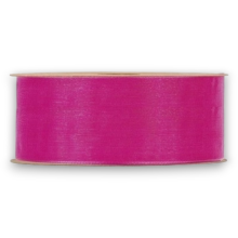 ORGANZA MATT RIBBON  MM 40X20MT FUCSIA