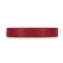 ORGANZA MATT RIBBON  MM 15X50MT  BORDEAUX