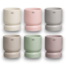 VASO ADRIEN D.16,2 H 19,2 COLORI ASSORTITI