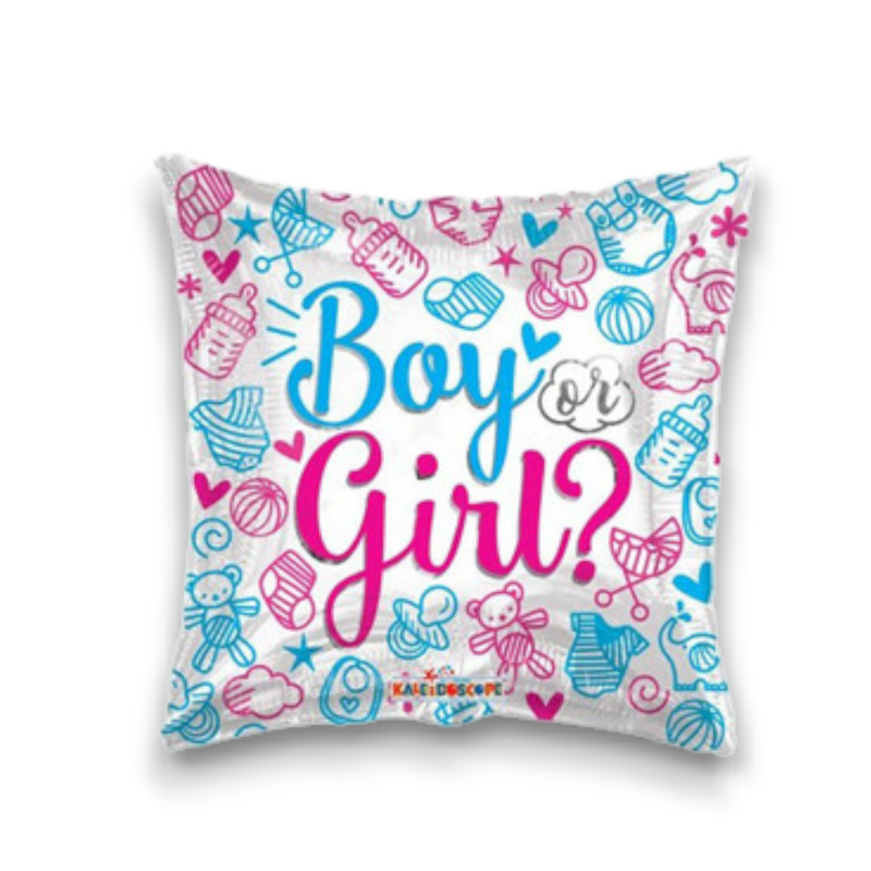 MYLAR BOY OR GIRL QUADRATO 18 1 PZ