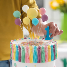 STELI PER TORTA CM.24 PZ 50