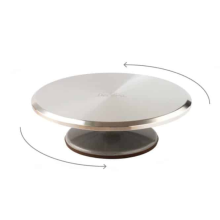 BASE GIRATORTA IN ALLUMINIO D.31 X H9,5 CM