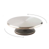 BASE GIRATORTA IN ALLUMINIO D.31 X H9,5 CM