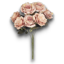 BUSH ROSE X 9 CM.60 BEIGE