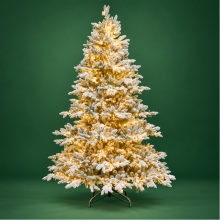 ALBERO GRAN PINE INNEVATO CM.240 TIPS1998 LED 5400