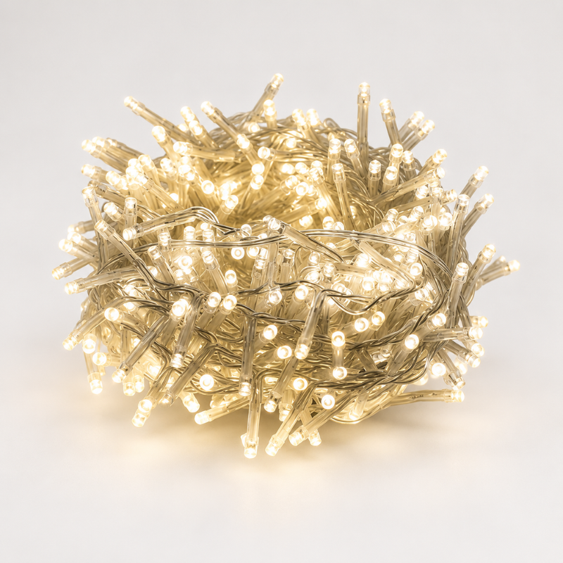 CATENA 500 LED CAVO TRASPARENTE MT.10 IP 44
