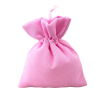 SACCHETTO COTONE ROSA CM.8X10 12PZ
