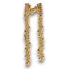 FESTONE 252 SFERE PLASTICA CM.380 GOLD