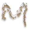 FESTONE 203 SFERE PLASTICA CM.290 GOLD