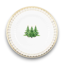 8 PIATTI CM.21 GOLD TREES