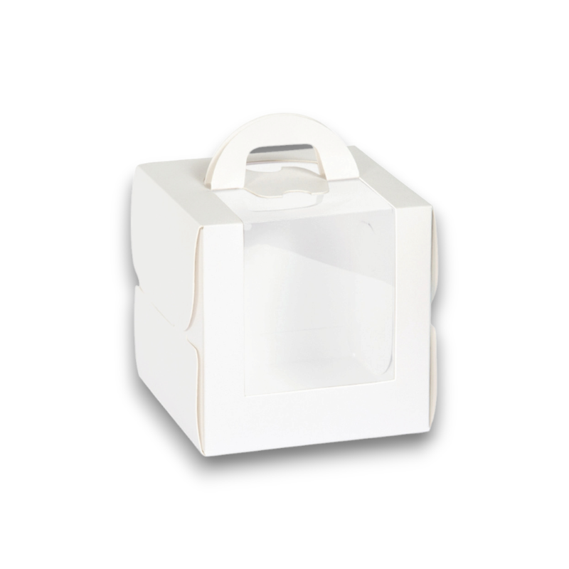 SCATOLA  PER BOMBONIERA 10X10X10CM PZ 12