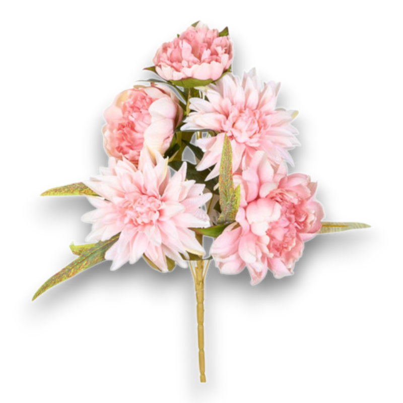 FRONTALE PEONIE DALIE  CM.43 PINK
