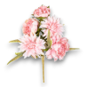 FRONTALE PEONIE DALIE  CM.43 PINK