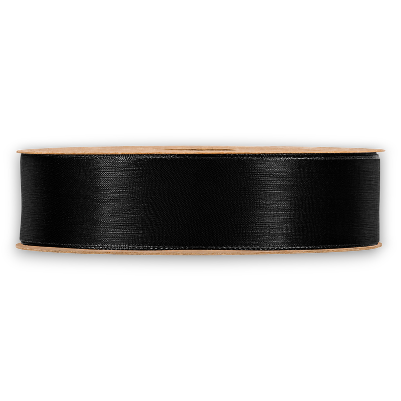 ORGANZA MATT RIBBON  MM 40X20MT BLACK
