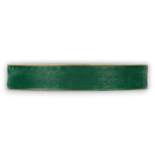 ORGANZA MATT RIBBON  MM 15X50MT DARK GREEN