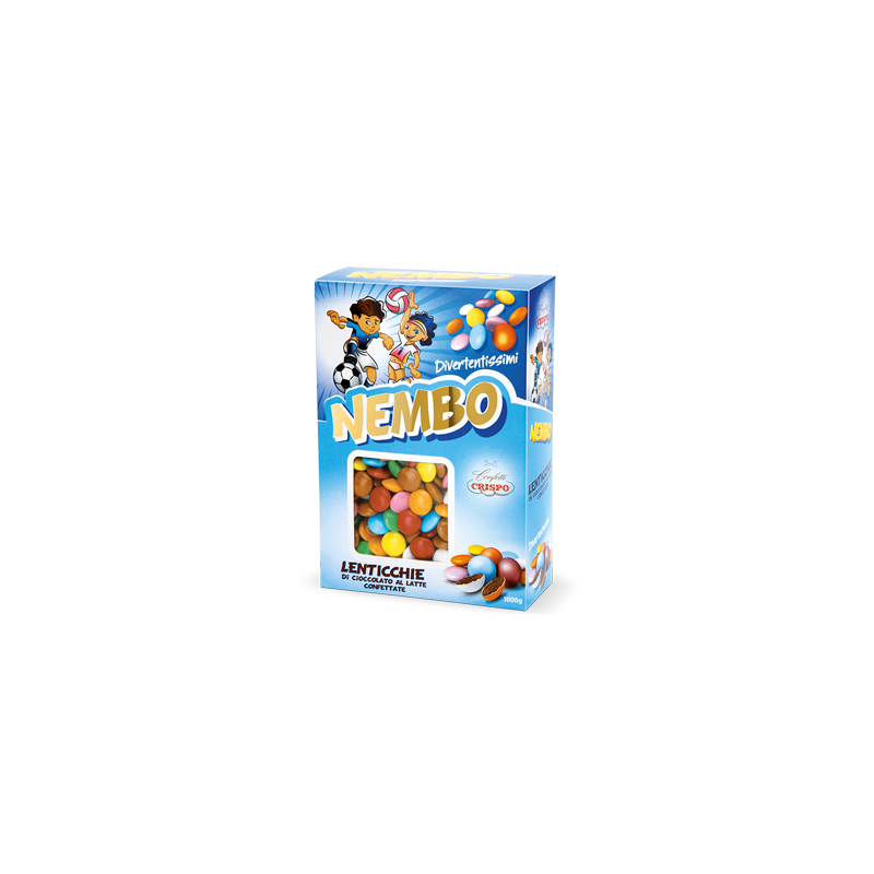 LENTICCHIE AL CIOCCOLATO TIPO NEMBO KG.1